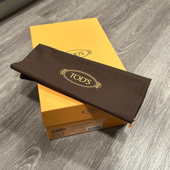 Tod\'s Brown Suede Penny Loafers (Brand New) main image 4